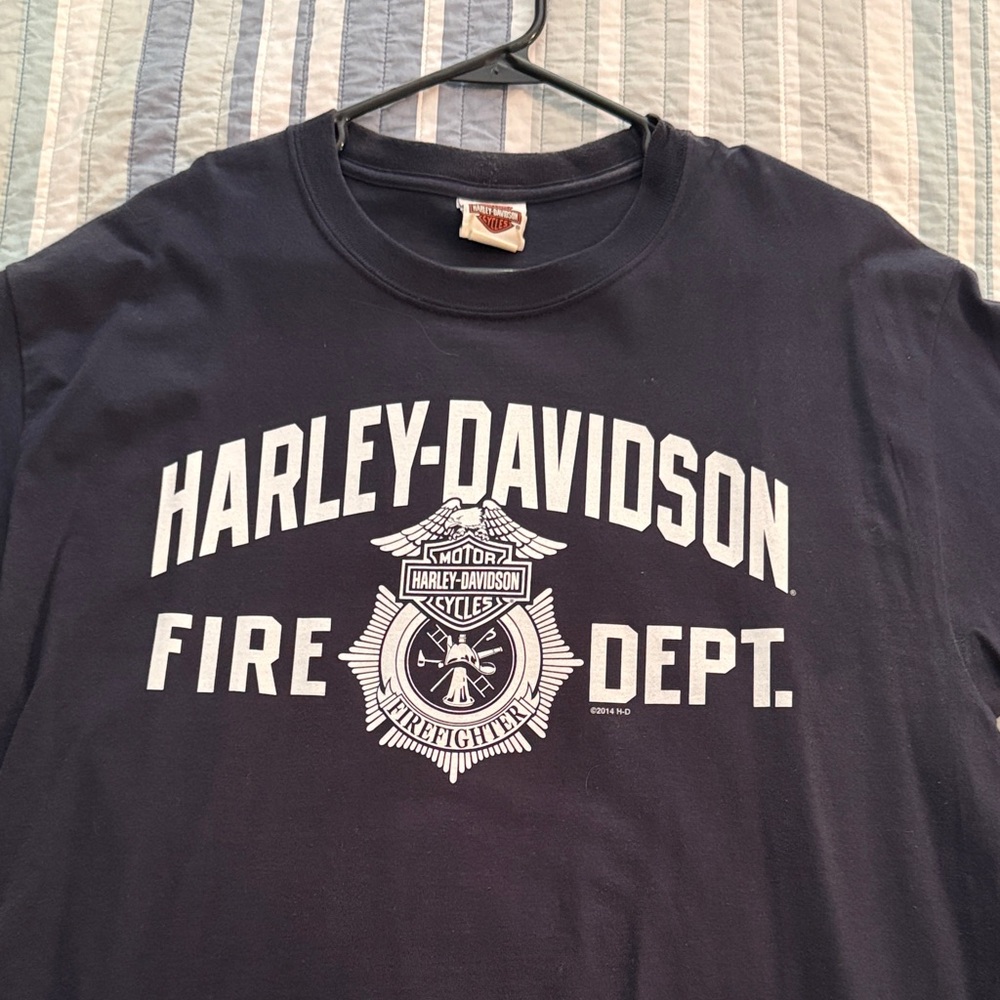 Harley-Davidson Black Fire Dept Tee